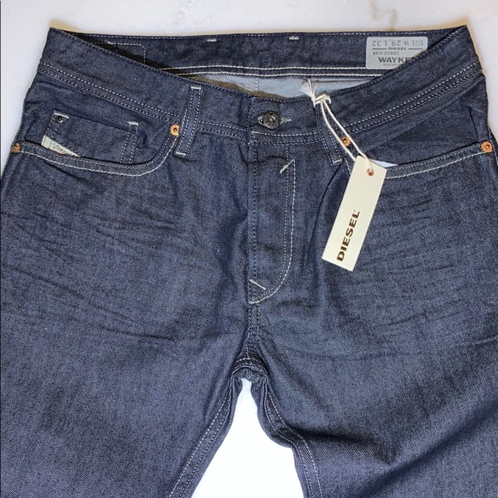 🔥Diesel Waykee Regular Straight Leg Jeans - Picture 5 of 6